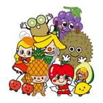 プレミアムオレンジ (premiumorange)さんの10のフルーツをキャラクターにしてくださいへの提案