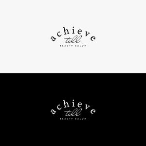 HELLO (tokyodesign)さんの美容室「achieve till」のロゴ制作依頼＋記念エコバッグロゴ制作依頼への提案
