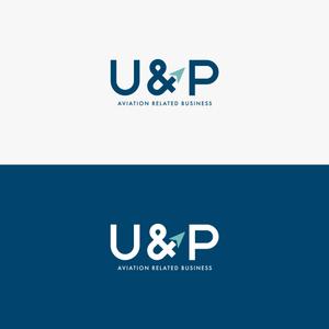 HELLO (tokyodesign)さんの航空関連事業を営む「U＆P」のロゴへの提案