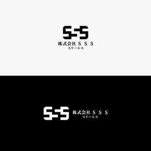 HELLO (tokyodesign)さんの新会社「株式会社SSS（スリーエフ）」のロゴ作成｜美容医療・黒・洗練・強さがテーマへの提案