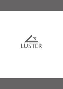 株式会社イーネットビズ (e-nets)さんのアパレルブランド「LUSTER」(ラスター)のシンボルマーク付きロゴへの提案