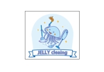 株式会社イーネットビズ (e-nets)さんの清掃会社『JELLY　cleaning』のクラゲをモチーフにしたロゴ　への提案