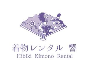 株式会社イーネットビズ (e-nets)さんのKIMONO RENTAL HIBIKIのロゴ制作への提案