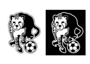 ATS (n-ats)さんのサッカーブランドcrazy soccoerのキャラクター（チーター）のデザインへの提案