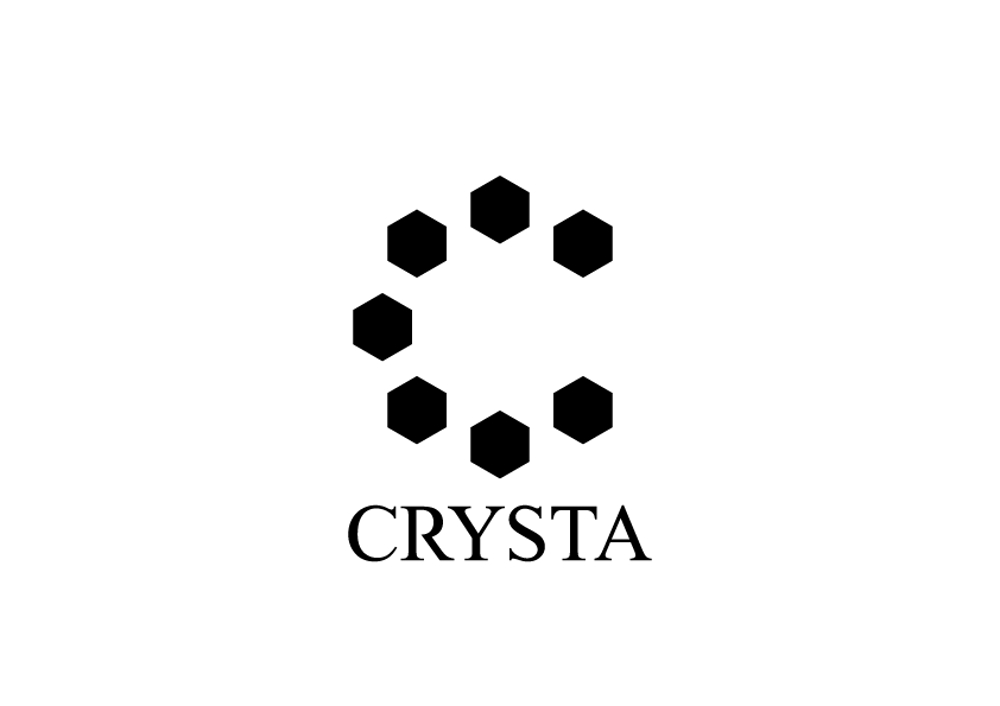 新塗料「CRYSTA」のロゴ作成