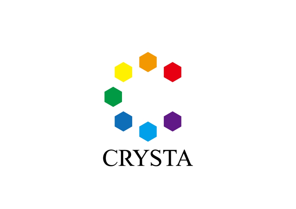 新塗料「CRYSTA」のロゴ作成