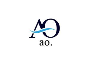 loto (loto)さんの新社名「あお建築設計㈱」新屋号ao建築設計のロゴへの提案