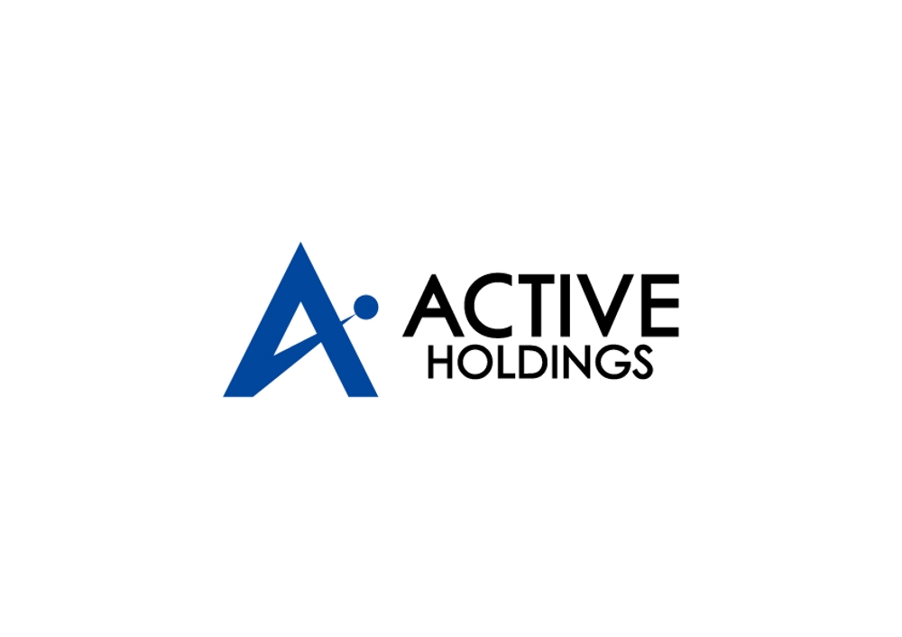 『ACTIVE　HOLDINGS』のロゴ制作