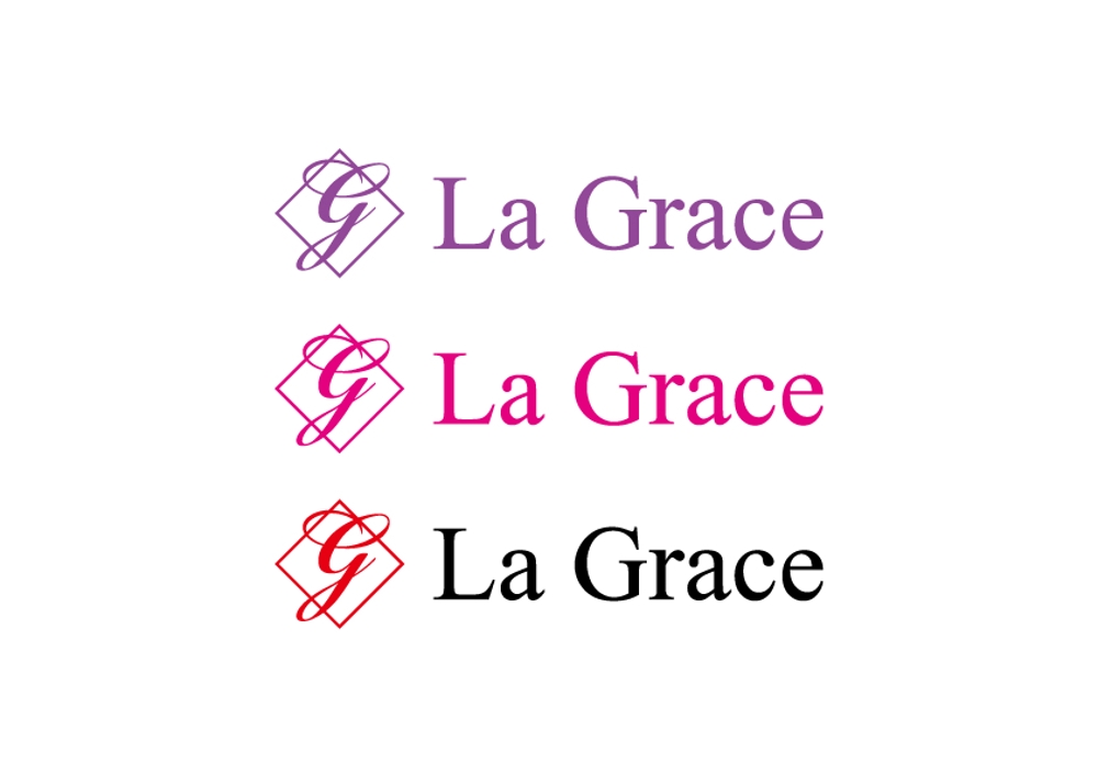 クリニックが運営するサロン「La Grace」のロゴ作成依頼