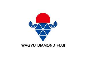 loto (loto)さんのオリジナルブランド和牛『WAGYU DIAMOND FUJI』のロゴへの提案