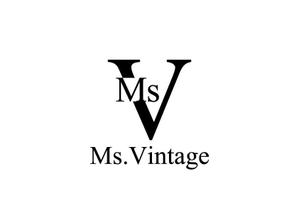 loto (loto)さんの中古ラグジュアリーブランドショップ「Ms.Vintage」のロゴ制作への提案