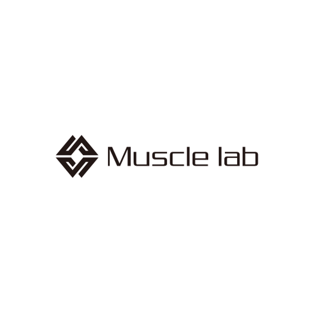GYM「Muscle lab」のロゴ製作