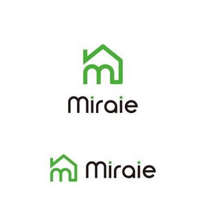 Thunder Gate design (kinryuzan)さんの不動産売買業者、株式会社ミライエ不動産販売、Miraie、のロゴへの提案