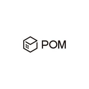 Thunder Gate design (kinryuzan)さんの不動産会社『POM』のロゴ作成への提案