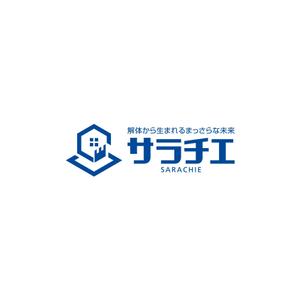 Thunder Gate design (kinryuzan)さんの個人向け解体事業のブランド「サラチエ」のロゴ制作への提案