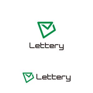Thunder Gate design (kinryuzan)さんの手紙管理サービス「Lettery」のロゴ制作への提案