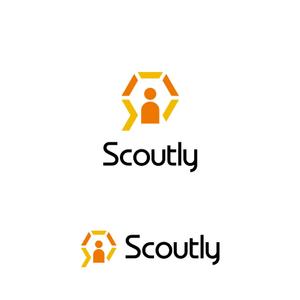 Thunder Gate design (kinryuzan)さんのスカウトサービス「Scoutly」のロゴ作成への提案