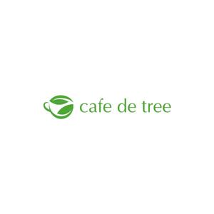 Thunder Gate design (kinryuzan)さんのカフェ「cafe de tree」のロゴへの提案