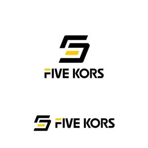Thunder Gate design (kinryuzan)さんのコインパーキング工事会社「FIVE KORS」のロゴへの提案