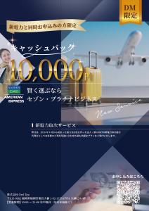 GWORKS (gonnta777)さんのクレジットカード販促チラシへの提案