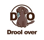 arrow (arrow74)さんの犬のオヤツ製造販売のお店　［Drool over］のロゴへの提案