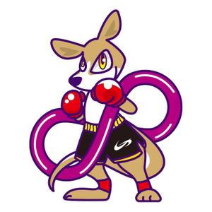 kumi_neco (kumi_neco)さんのキックボクシングジムのシンボルになるキャラクターへの提案