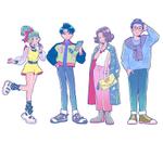 Yuriri (Yuriri)さんのネオレトロ（ニューレトロ）な作風の、親子人物イラストへの提案