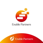 Q (qtoon)さんのイネーブルメントサービス（できるようになる支援）企業のEnable Partnersの企業ロゴへの提案