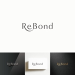 Q (qtoon)さんのヘアケアブランド「ReBond」のロゴへの提案