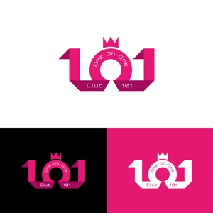 Q (qtoon)さんの東北最大級のNIGHT CLUB 『101（ワンオーワン）』のロゴ制作への提案
