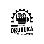 Q (qtoon)さんのロゴ作成依頼　名前：OKUBUKA（サブライン：ガジェットの天国）への提案