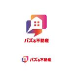 Q (qtoon)さんの不動産サービス「バズる不動産」のロゴへの提案