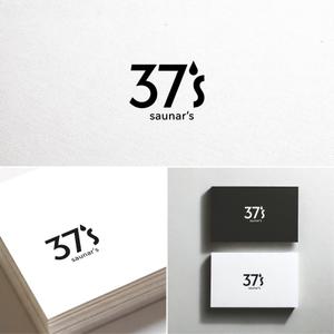 Q (qtoon)さんのサウナグッズブランド「saunar's(37's)」のブランドロゴへの提案