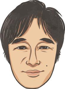 ひっぺ (alastar)さんの内科クリニックのホームページに載せる似顔絵への提案