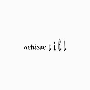 PLUS COLOR (plus_color)さんの美容室「achieve till」のロゴ制作依頼＋記念エコバッグロゴ制作依頼への提案