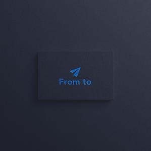 Nyankichi.com (Nyankichi_com)さんの海外ビジネスマッチングサービス「From to」のロゴ作成への提案