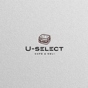 Nyankichi.com (Nyankichi_com)さんのカフェ「U-SELECT CAFE & DELI」のロゴとロゴイラストマークへの提案