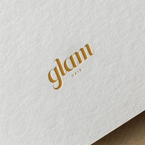catwood (catwood)さんの美容室「glam」のロゴへの提案