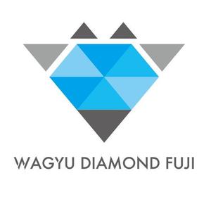 M53_design (kkkkk308)さんのオリジナルブランド和牛『WAGYU DIAMOND FUJI』のロゴへの提案