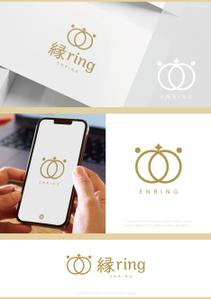 SAITO DESIGN (design_saito)さんの結婚相談所　縁（en）ring　のロゴ作成への提案
