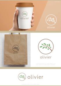 SAITO DESIGN (design_saito)さんのコーヒーショップ「olivier」のロゴへの提案