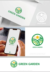 SAITO DESIGN (design_saito)さんのまちづくりコンサルタント会社「グリーンガーデン」の企業ロゴ制作への提案