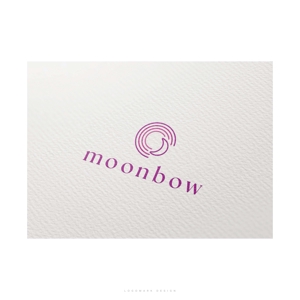 SAITO DESIGN (design_saito)さんのスナック　【moonbow】 の　ロゴへの提案