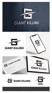 SAITO DESIGN (design_saito)さんのパーソナルトレーニングジム"GIANT KILLING"ロゴ、デザインへの提案