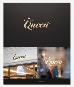 SAITO DESIGN (design_saito)さんのキャバクラ『QUEEN』のロゴへの提案