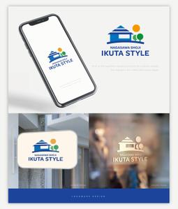 SAITO DESIGN (design_saito)さんの不動産会社「長澤商事」×「IKUTA STYLE」のロゴへの提案