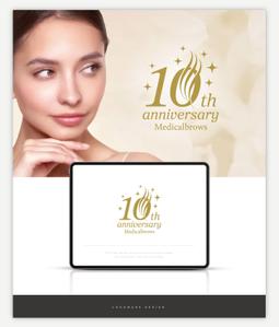 SAITO DESIGN (design_saito)さんのブランド10周年ロゴへの提案