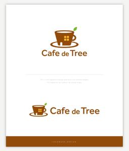 SAITO DESIGN (design_saito)さんのカフェ「cafe de tree」のロゴへの提案