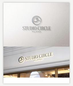 SAITO DESIGN (design_saito)さんのピラティススタジオ「STUDIO CIRCLE」のワード＋シンボルロゴへの提案