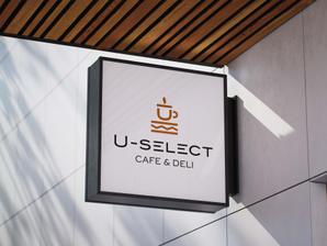 SAITO DESIGN (design_saito)さんのカフェ「U-SELECT CAFE & DELI」のロゴとロゴイラストマークへの提案